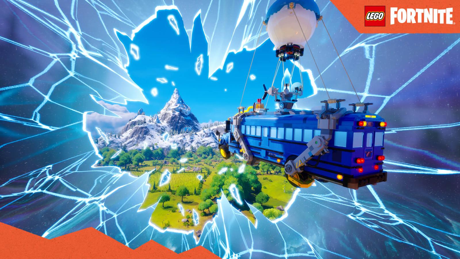 LEGO Fortnite cover image for the 30,40 update.