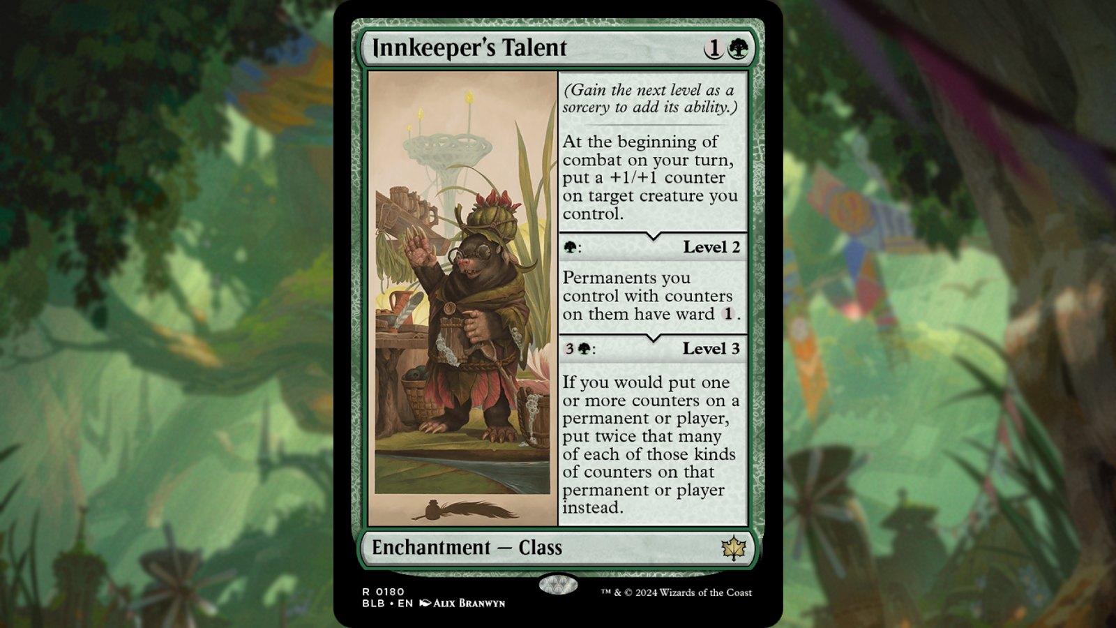 Bloomburrow MTG Innkeeper's Talent