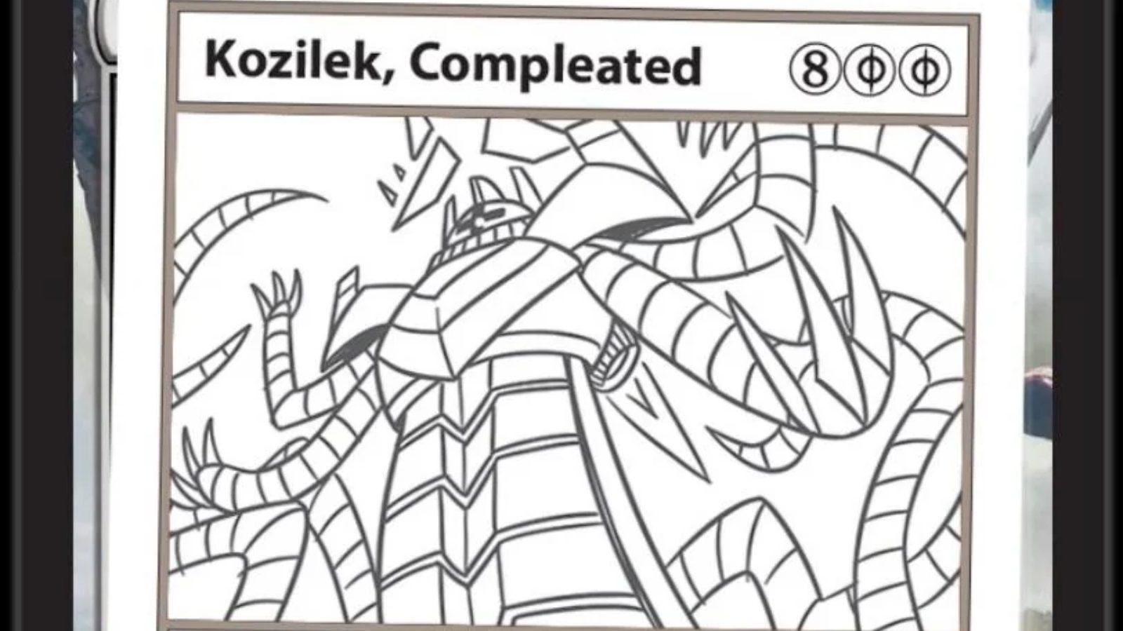 MTG playtest Kozilek