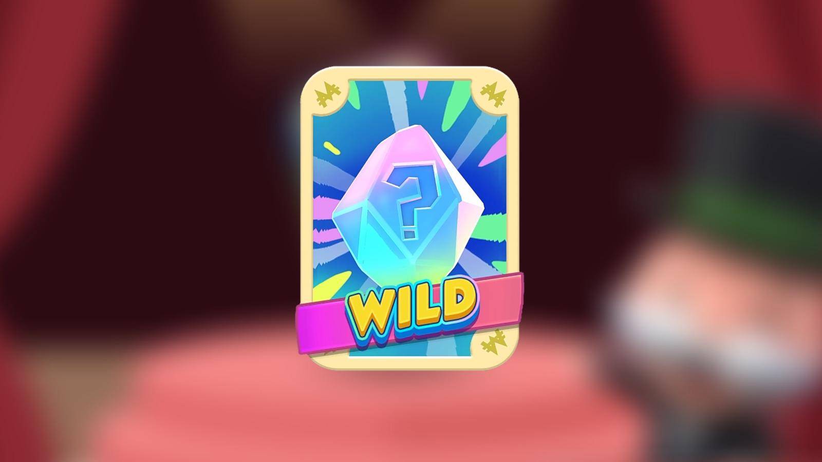 Wild Sticker in Monopoly Go