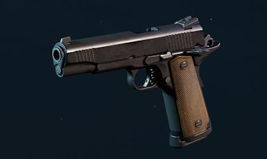 The M1911 pistol in Delta Force.