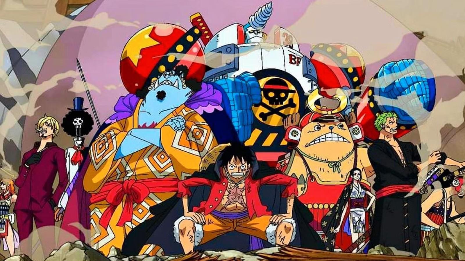 Straw Hat Pirates in One Piece