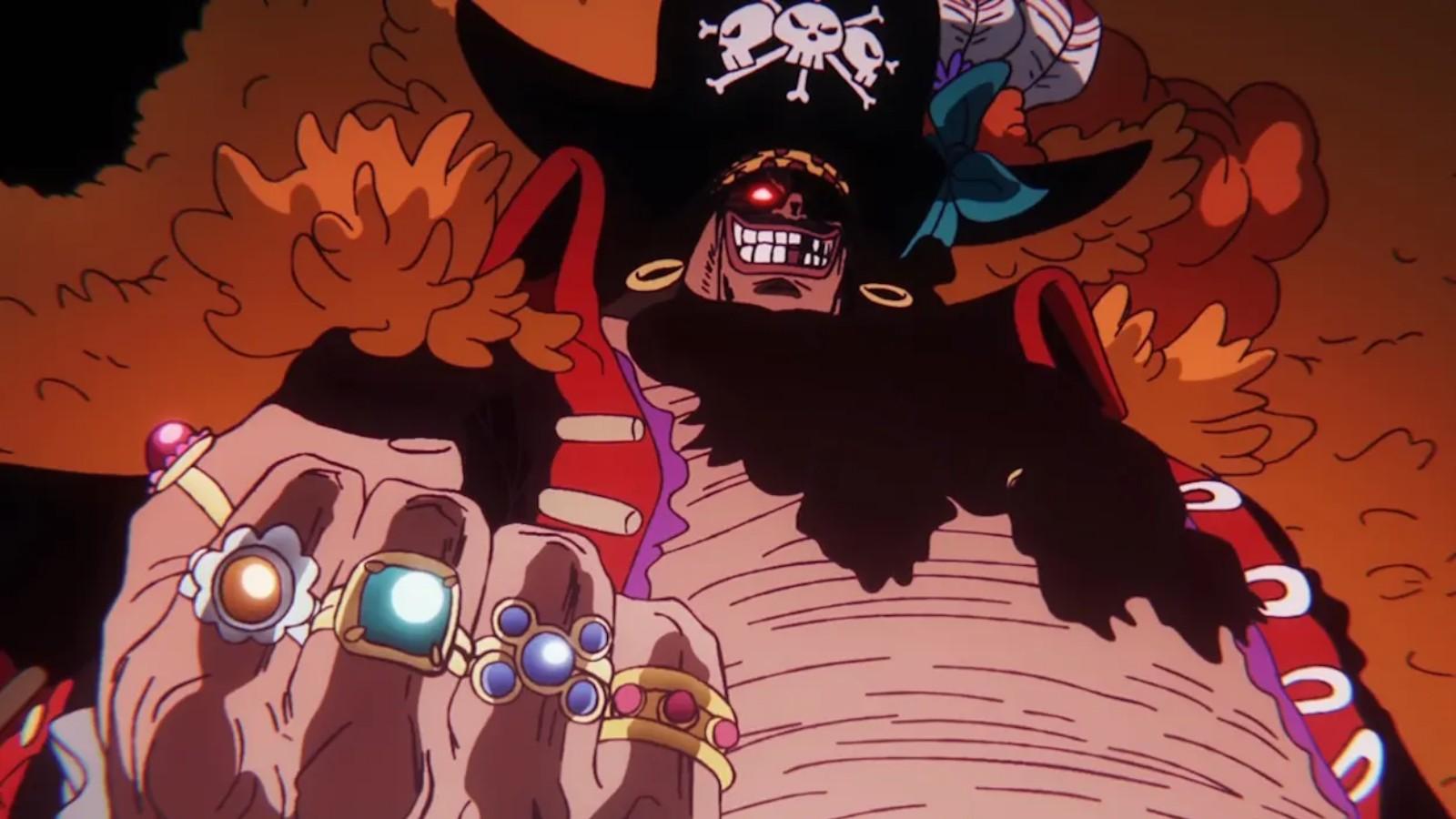 Blackbeard in One Piece