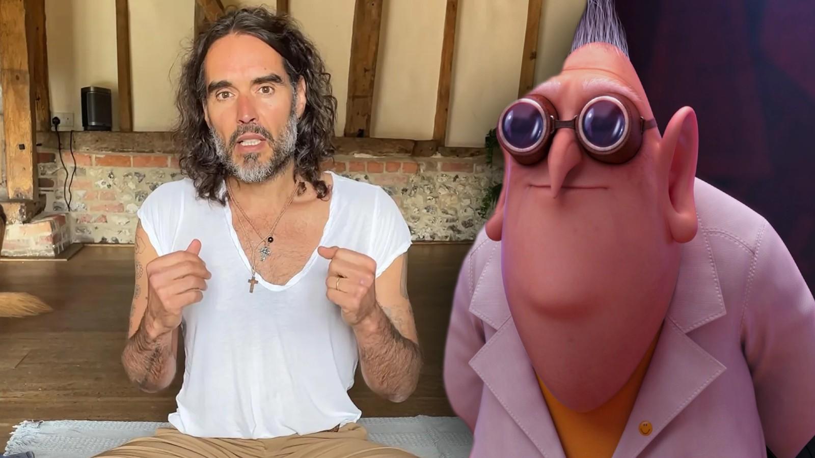 Russell Brand and Dr Nefario