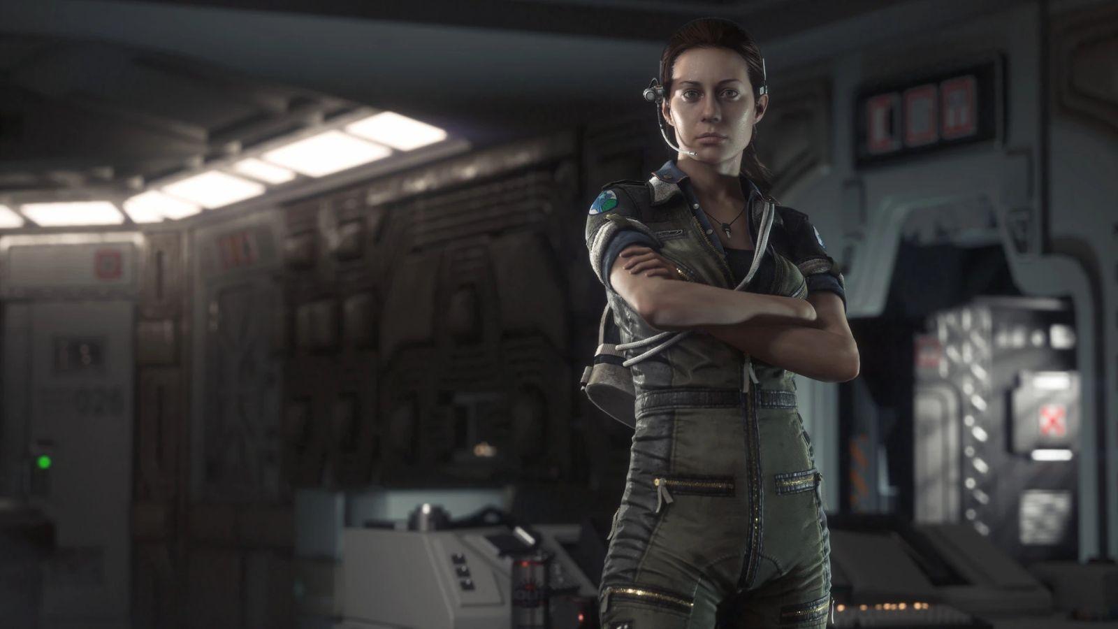 Amanda Ripley in Alien Isolation.