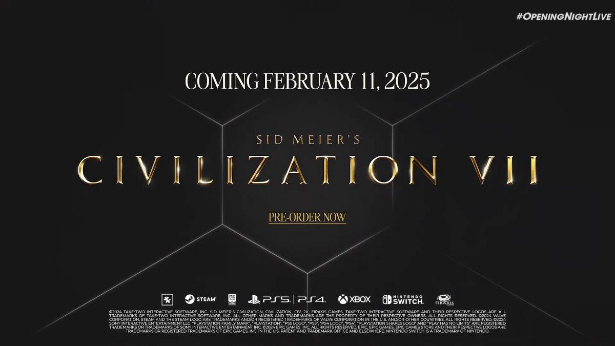 Civilization 7 release date