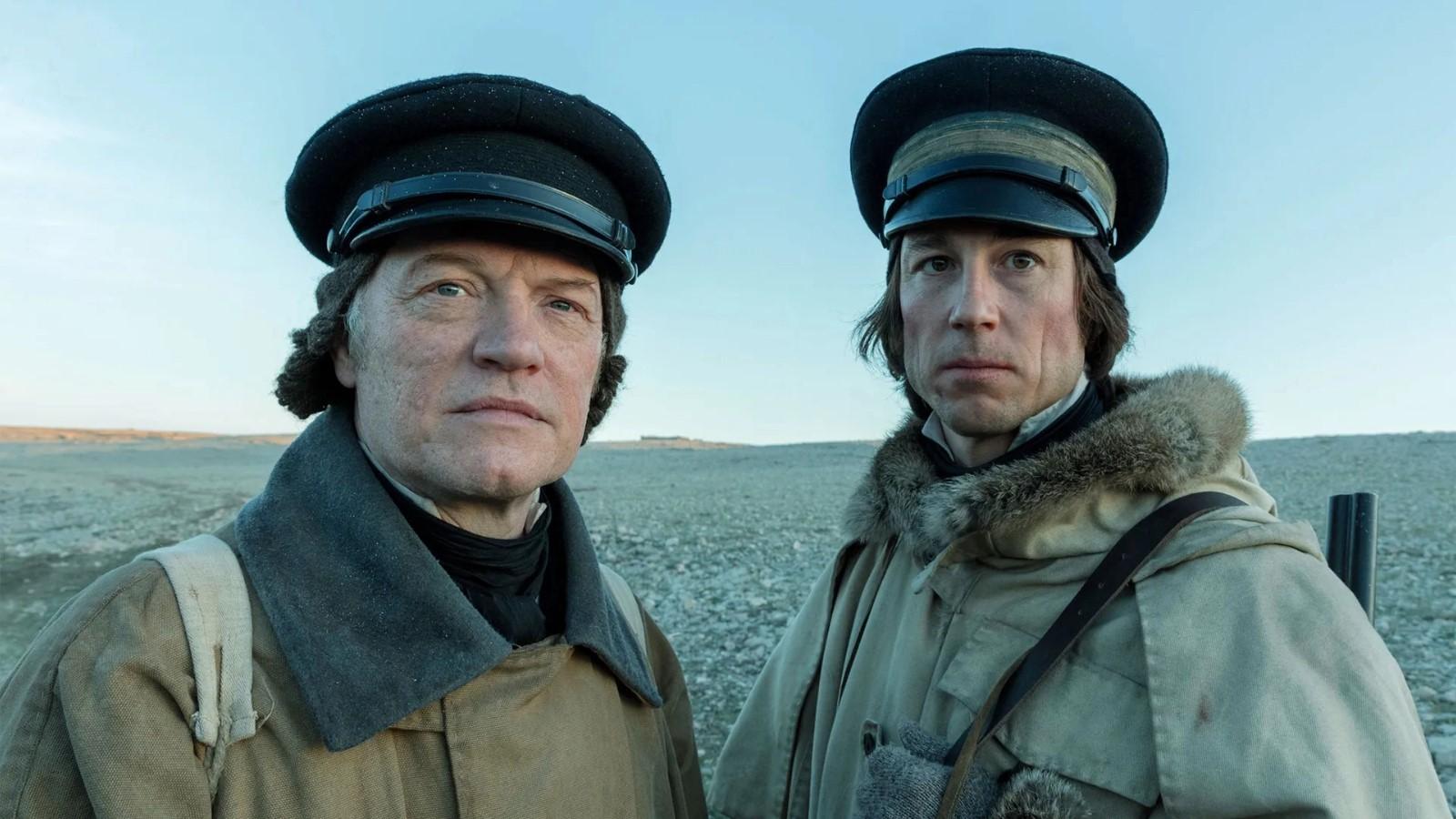 The Terror true story: Jared Harris and Tobias Menzies as Francis and James