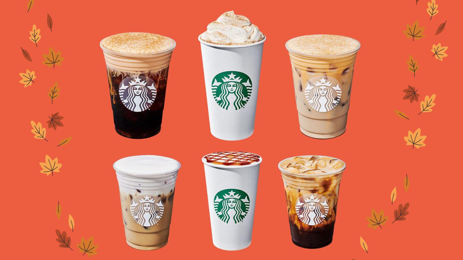 starbucks fall drinks lineup