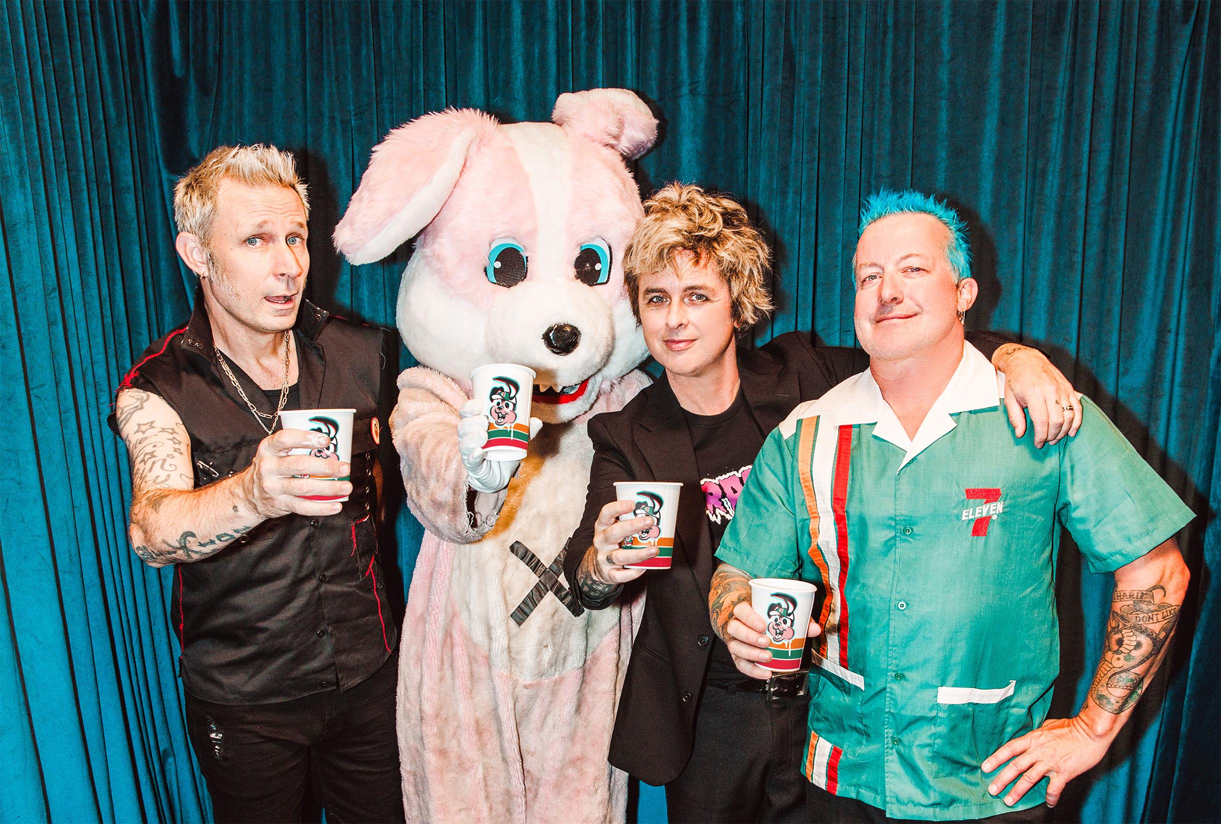 green day with punk bunny