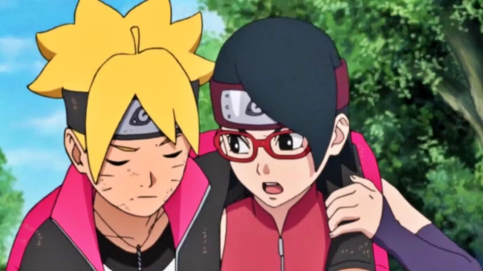 Boruto and Sarada