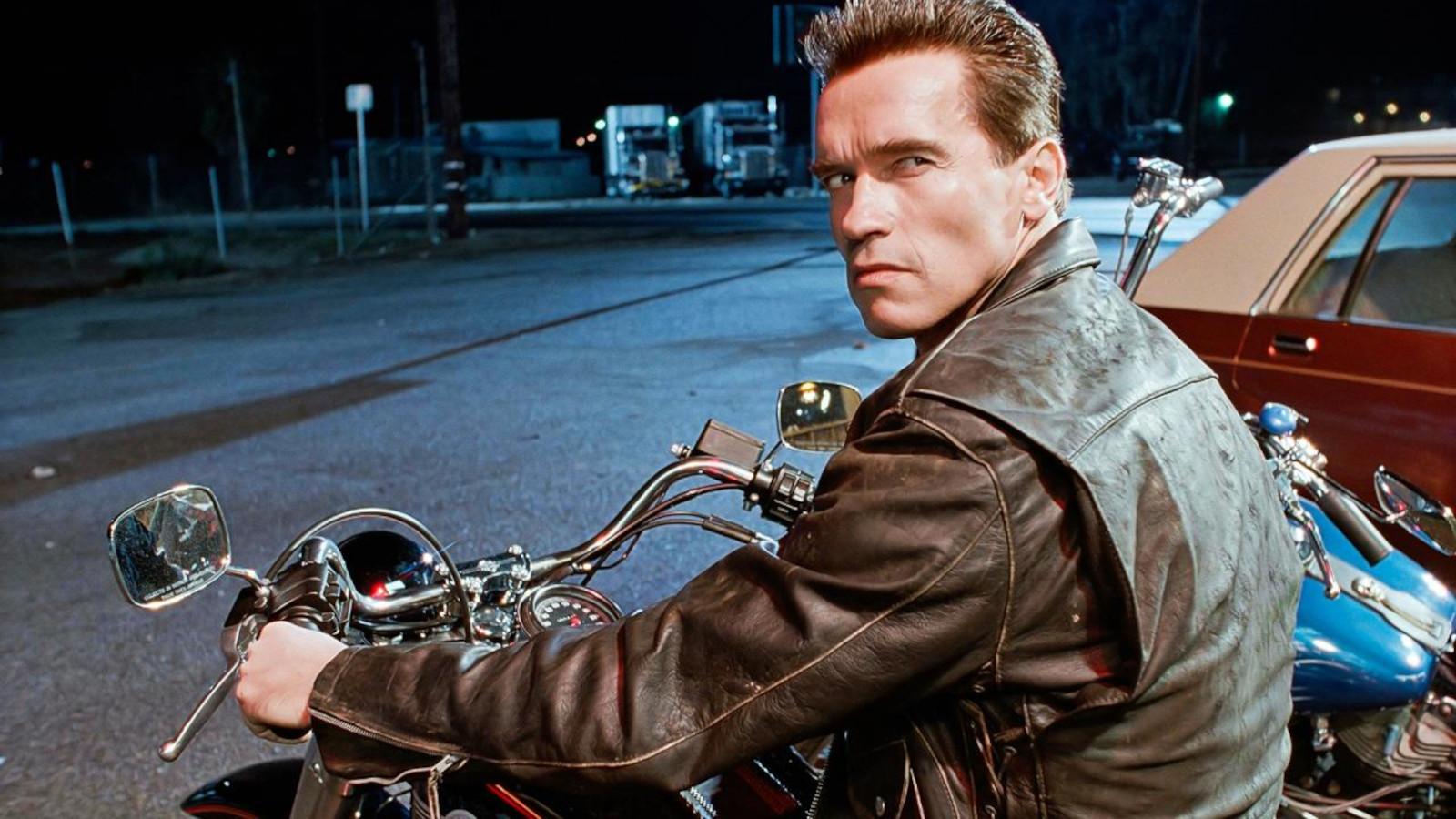 Arnold Schwarzenegger as the Terminator