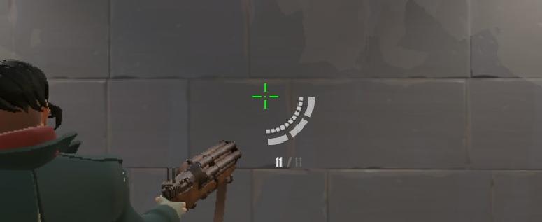 Deadlock green crosshair