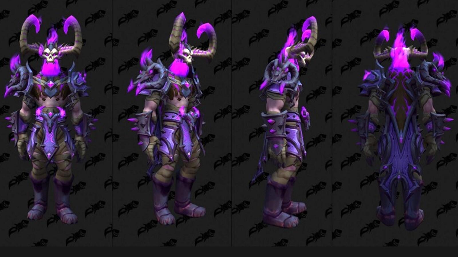 The Demon Hunter tier set in The War Within