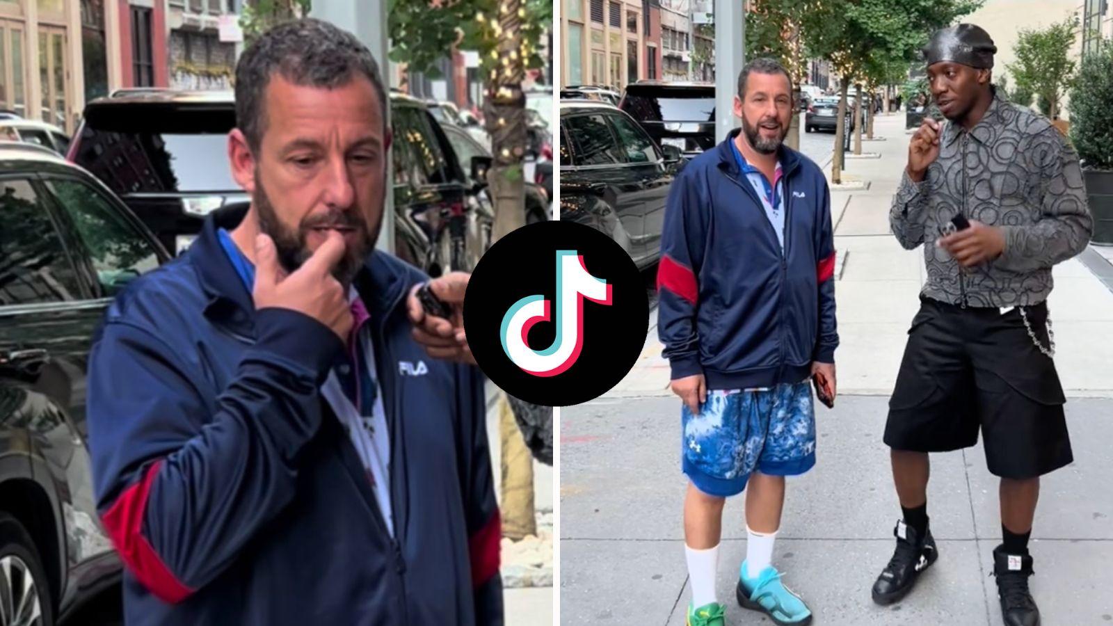 Adam Sandler TikTok interview