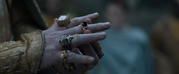 One of the Elven rings in Rings of Power Season 2