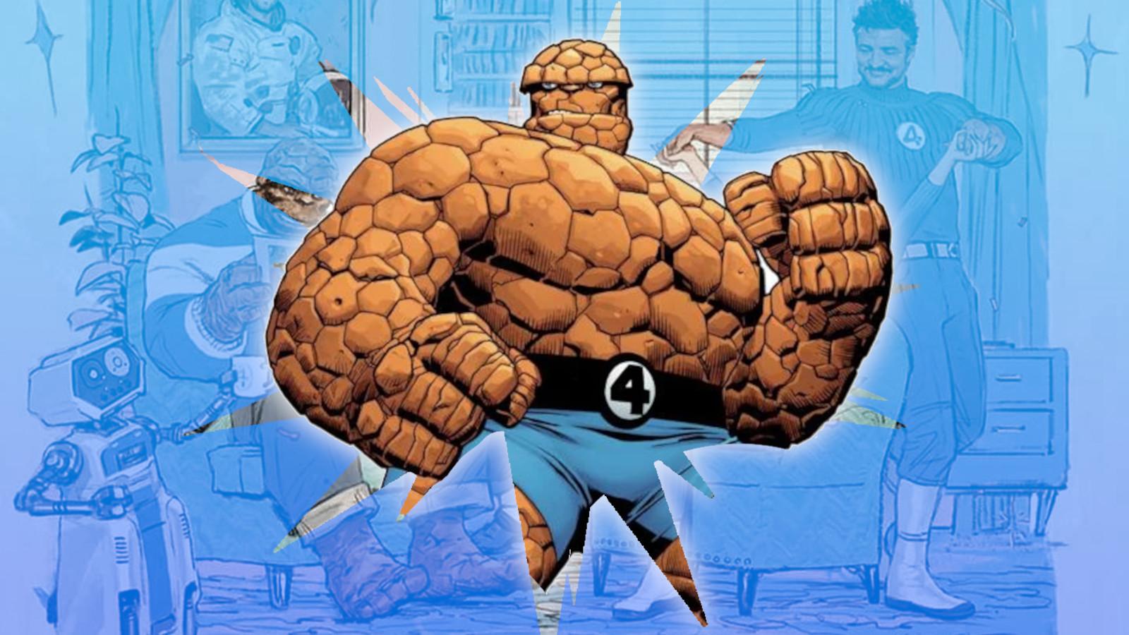 Ben Grimm, aka The Thing leads our coverage of the Fantastic Four set photos.