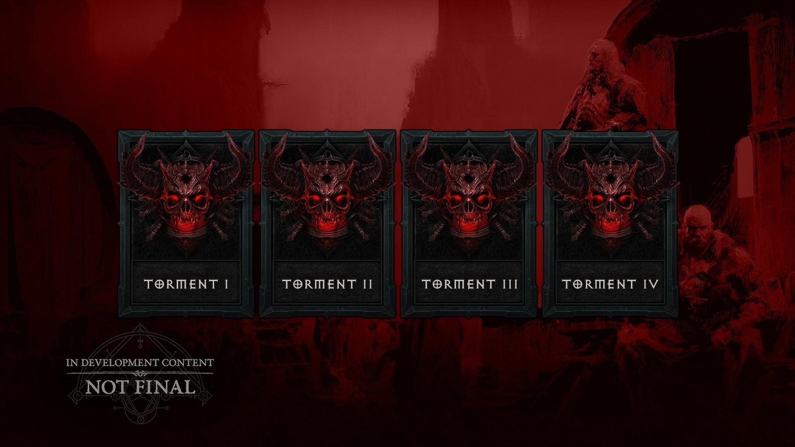 Diablo 4 Torment difficulties