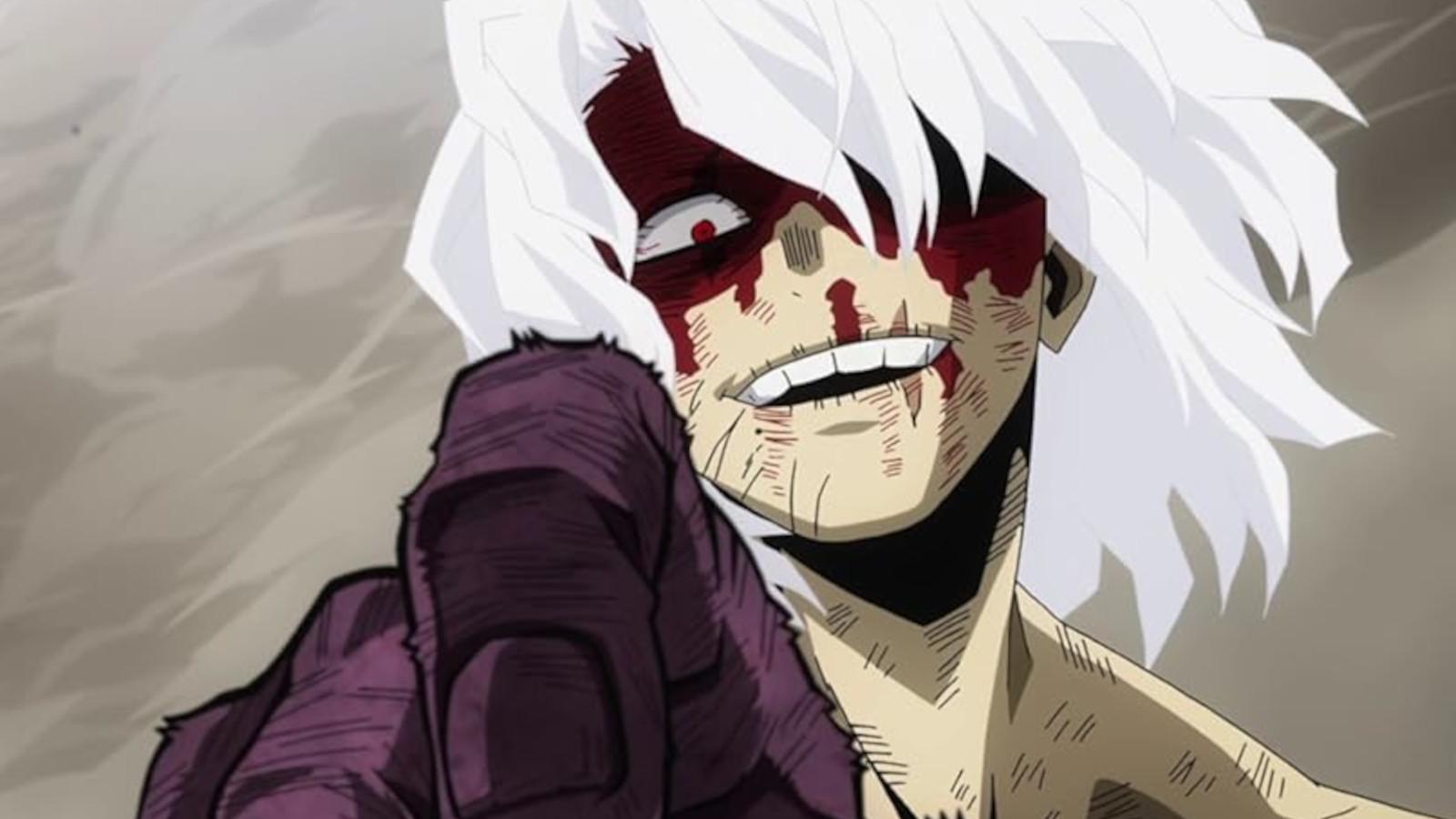 Shigaraki in My Hero Academia