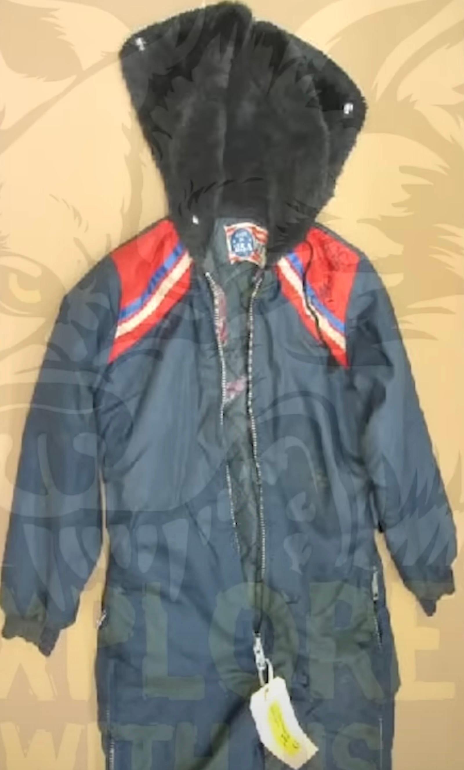 Image of Jared Scheierl's snow suit