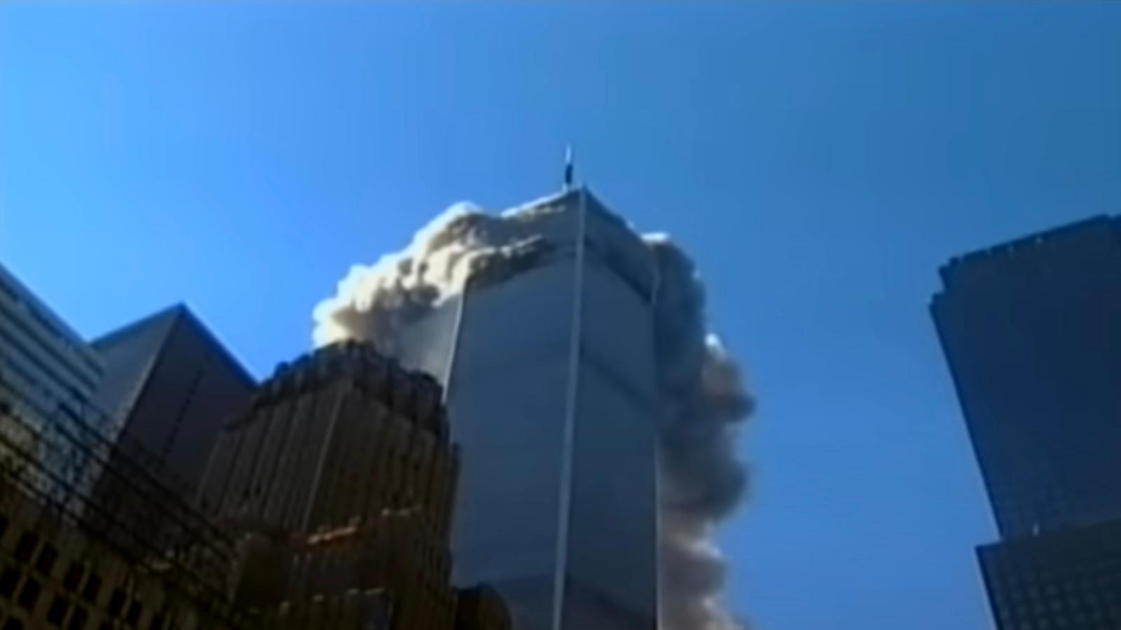 Still from the 9/11 documentary