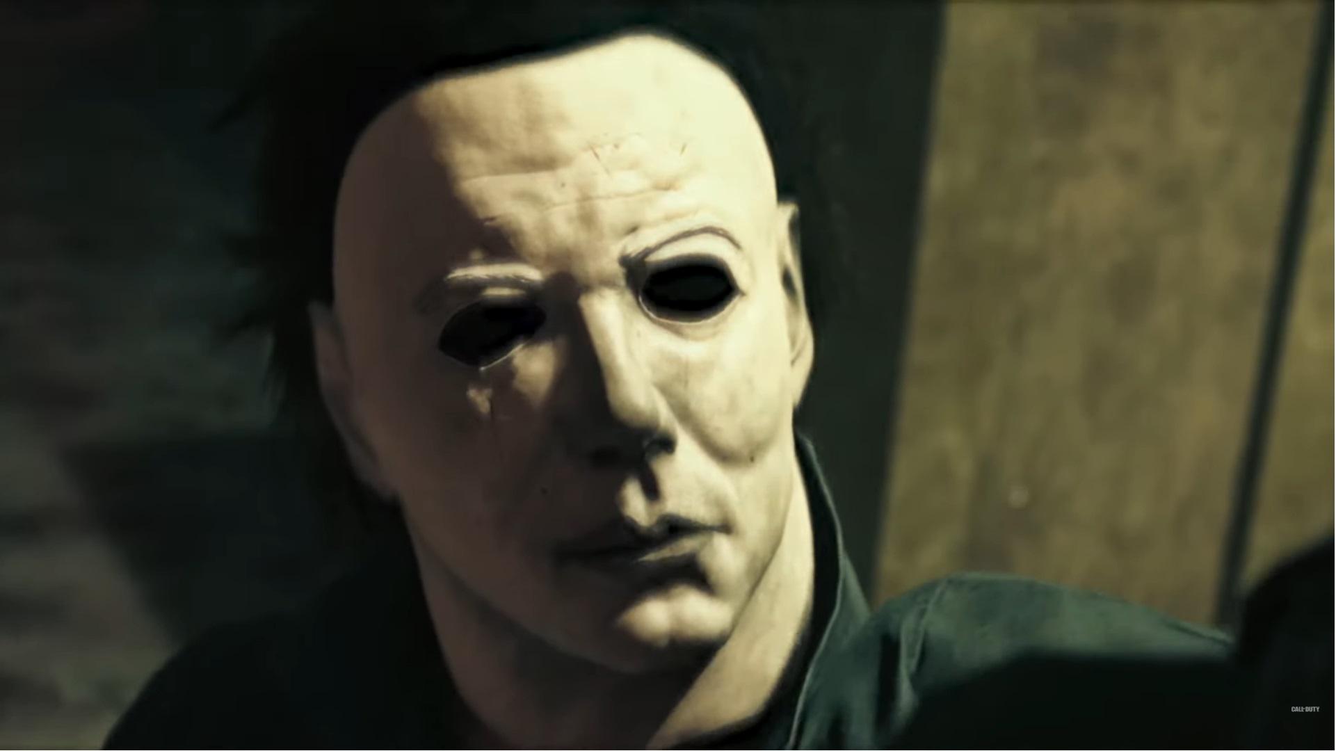 A screenshot of Michael Myers from The Haunting trailer