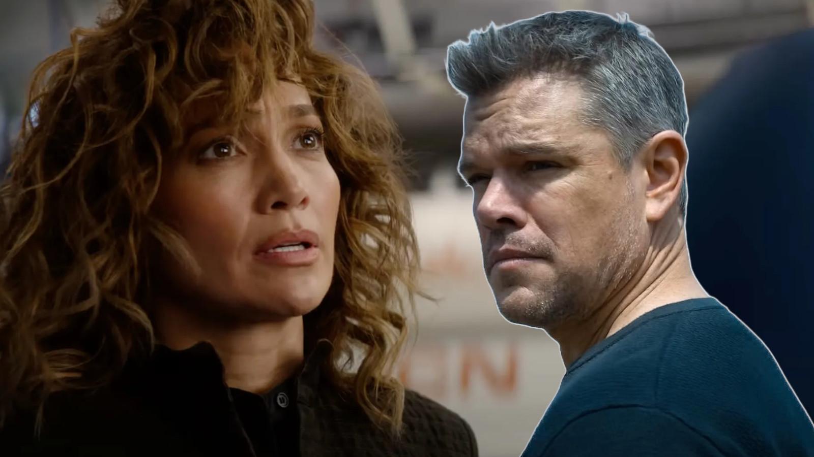 Jennifer Lopez in Atlas and Matt Damon in The Instigators