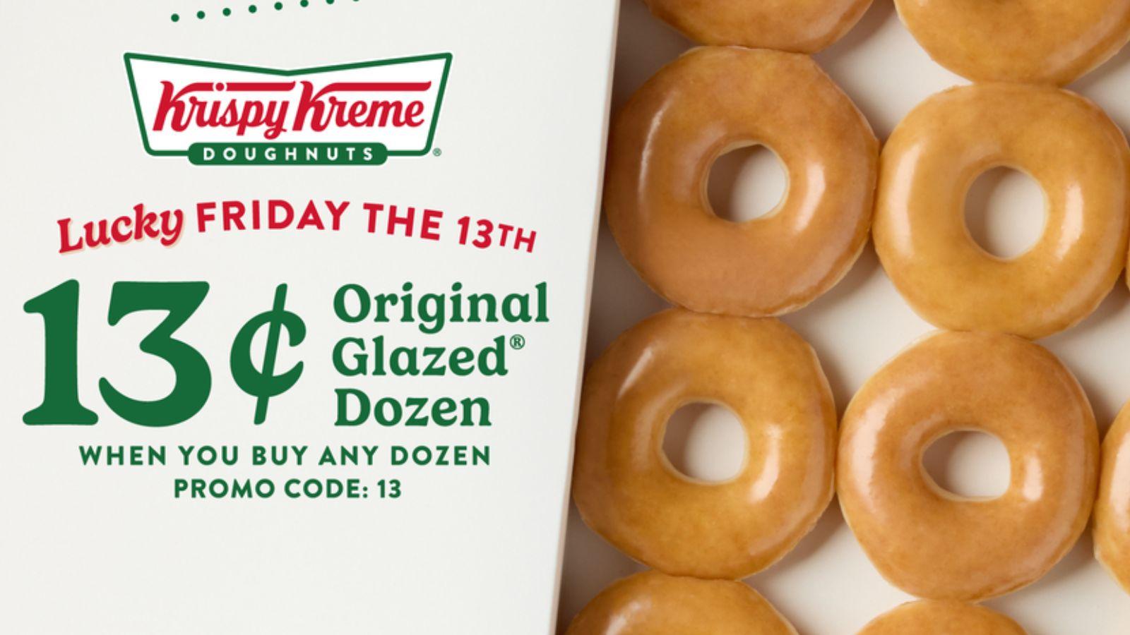 krispy kreme friday the 13th