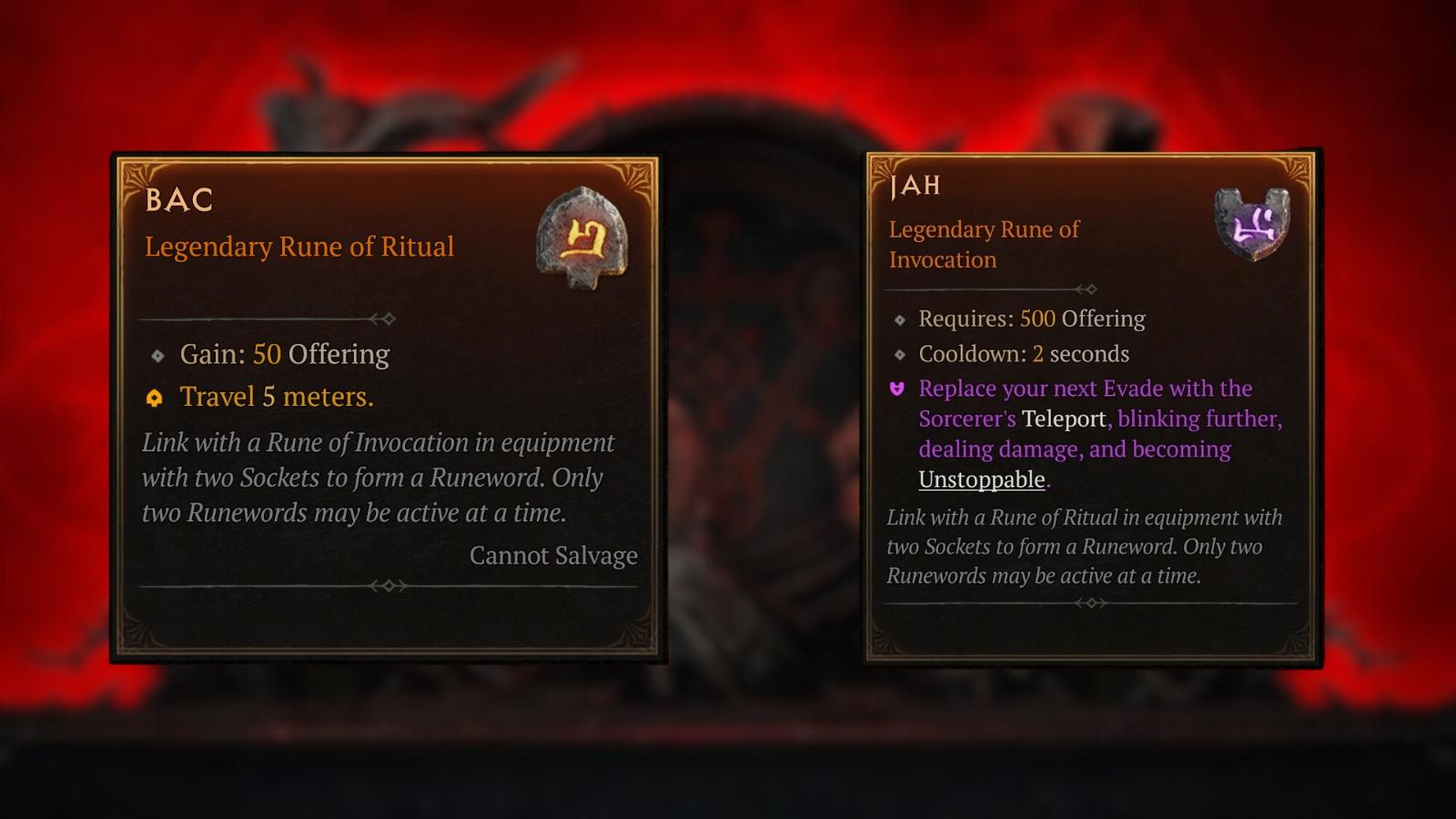 Diablo 4 Runewords Explained