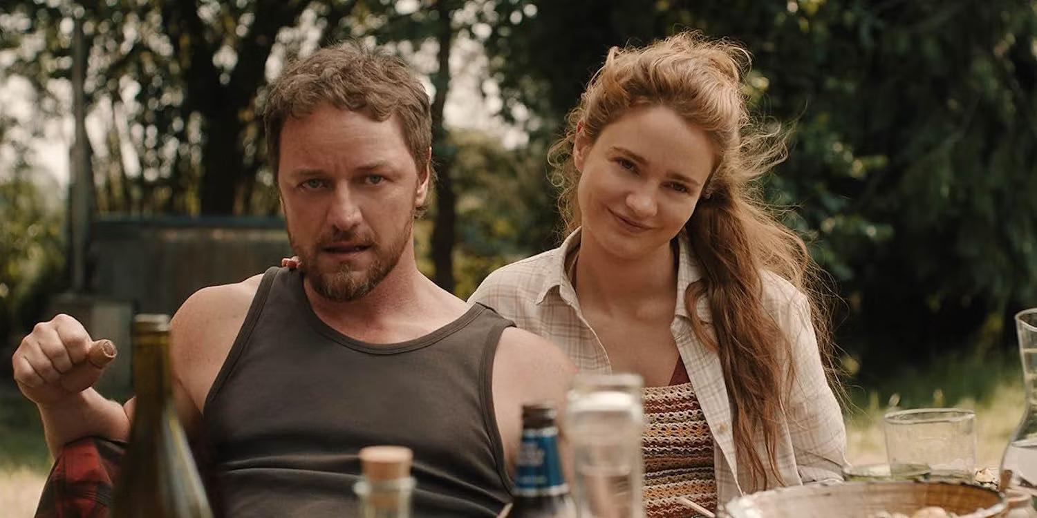 Paddy and Ciara (James McAvoy and Aisling Franciosi) in Speak No Evil