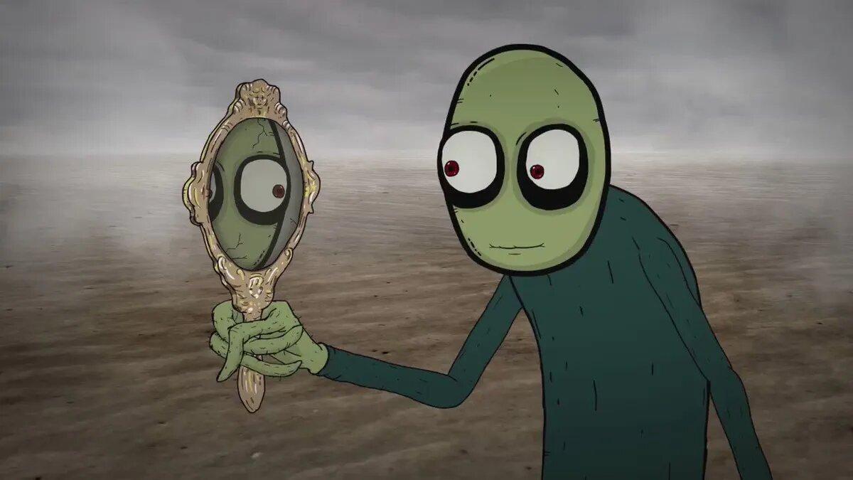 An image of Salad Fingers