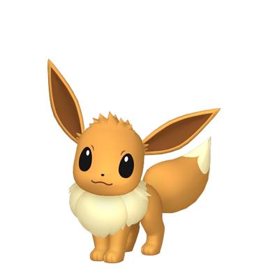 Female Eevee Pokemon Home art