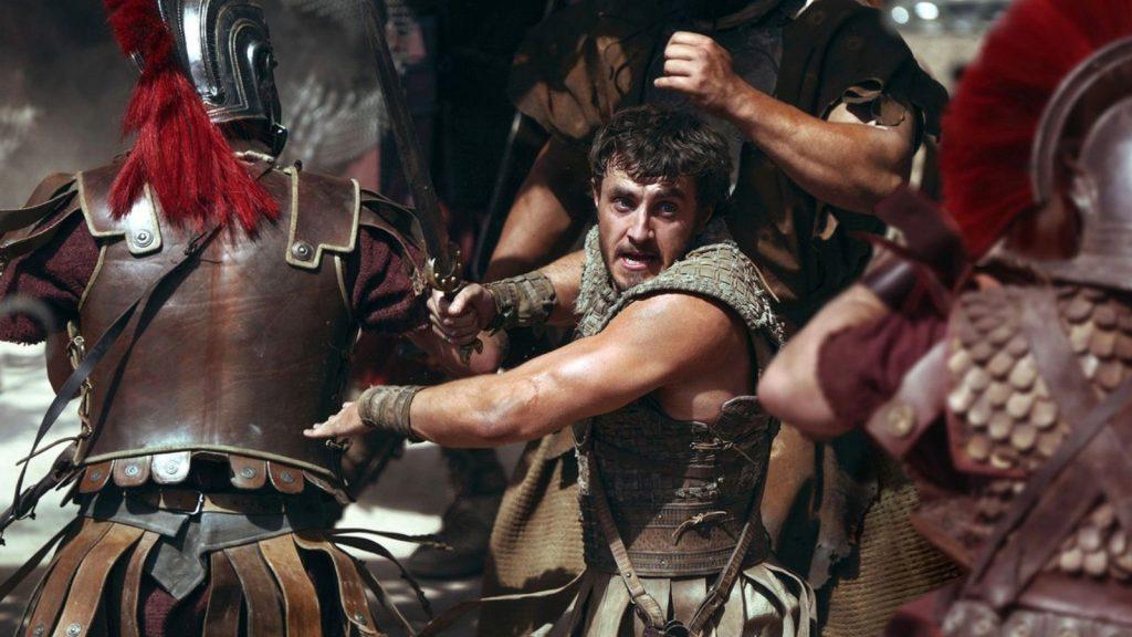 Paul Mescal as Lucius in Gladiator 2