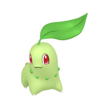 Chikorita Pokemon BDSP 3d model