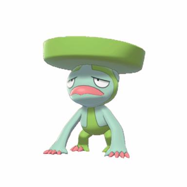 Lombre Pokemon BDSP 3d model