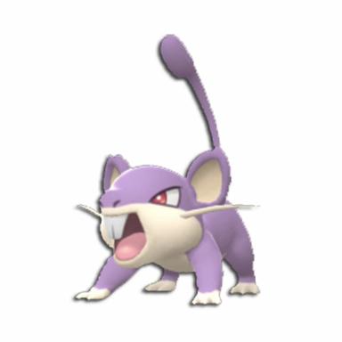 Rattata Pokemon BDSP 3d model