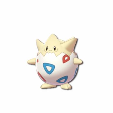 Togepi Pokemon BDSP 3D model