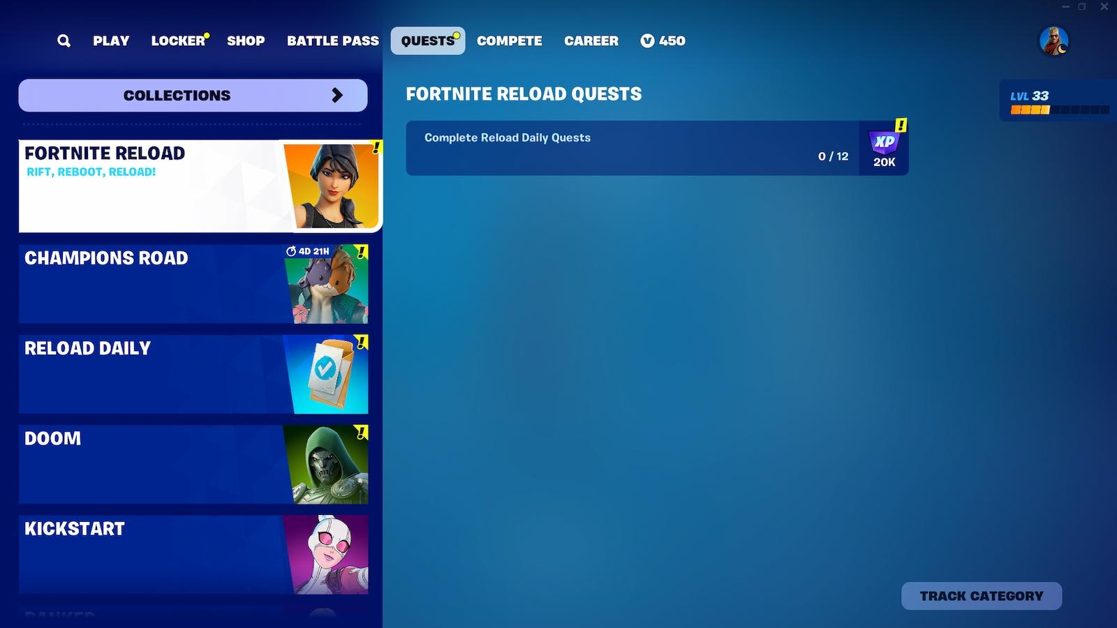 Fortnite ranked quests