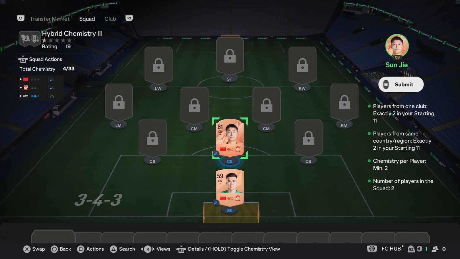 Hybrid Chemistry III SBC in EA FC 25