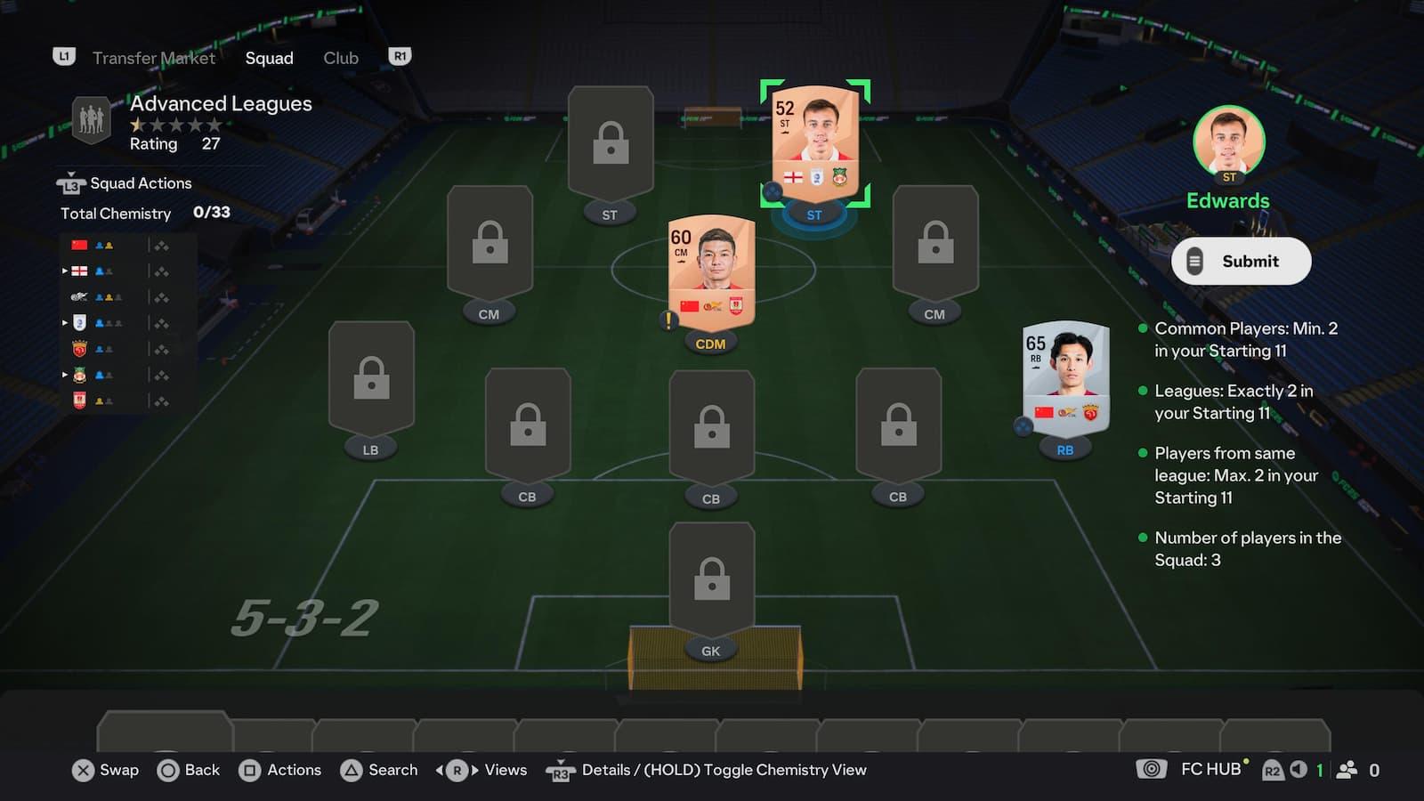 Advanced Leagues SBC in EA FC 25