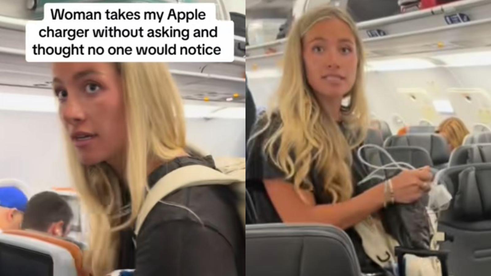 Woman in TikTok video