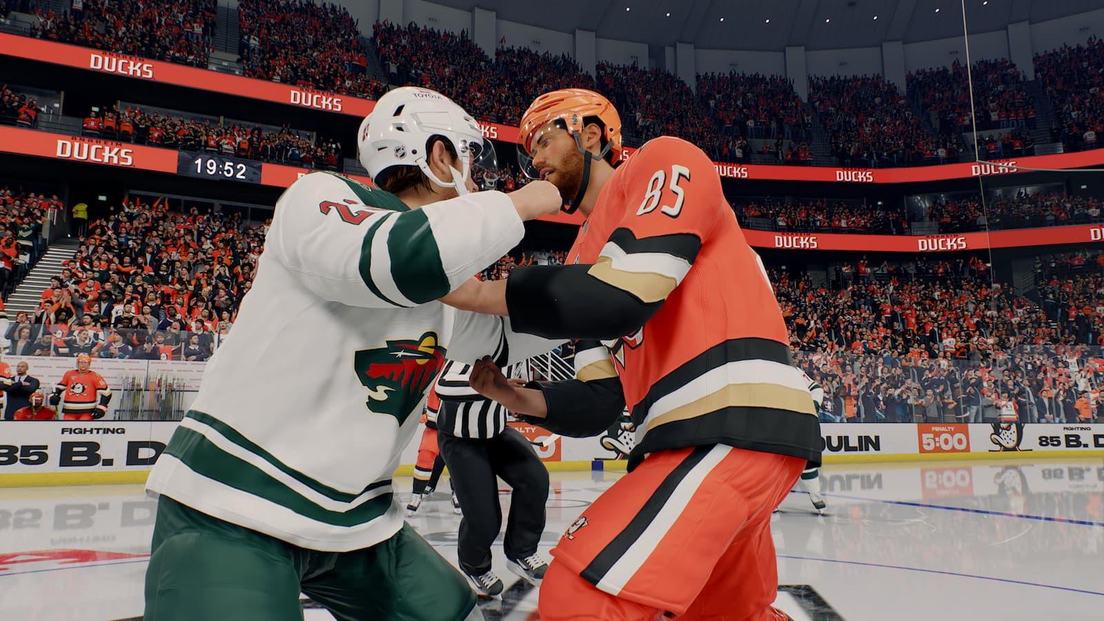 Fight in NHL 25