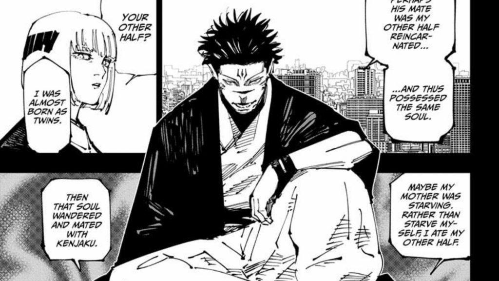 Sukuna and Uraume in Jujutsu Kaisen