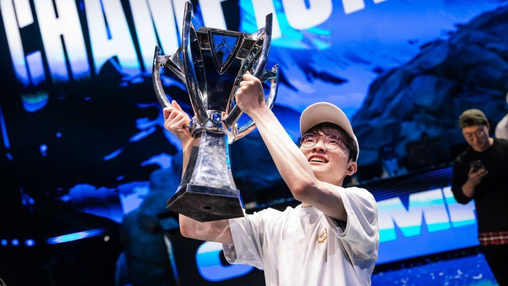 Faker wins worlds 2023