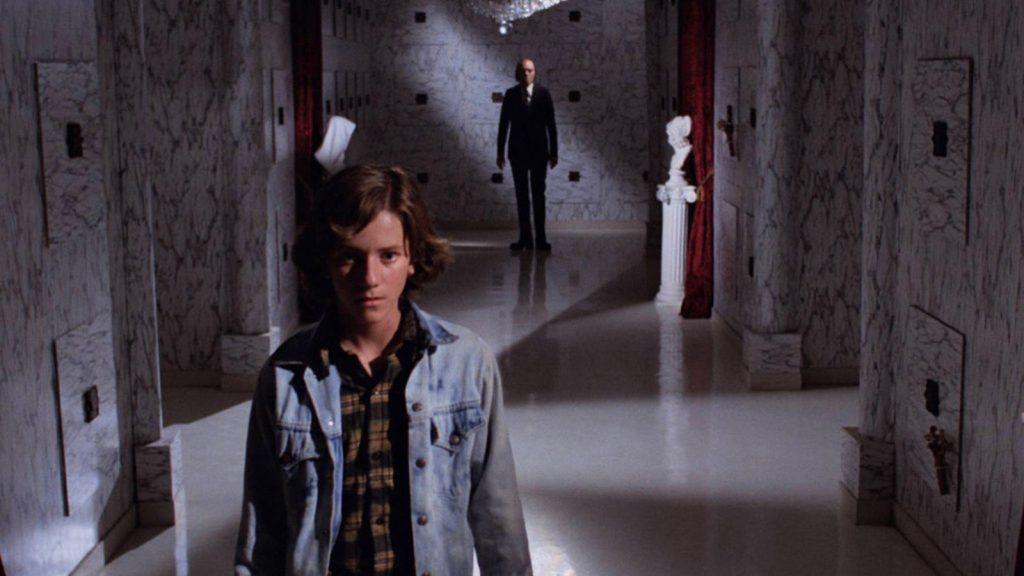 The Tall Man chasing the young hero in Phantasm.