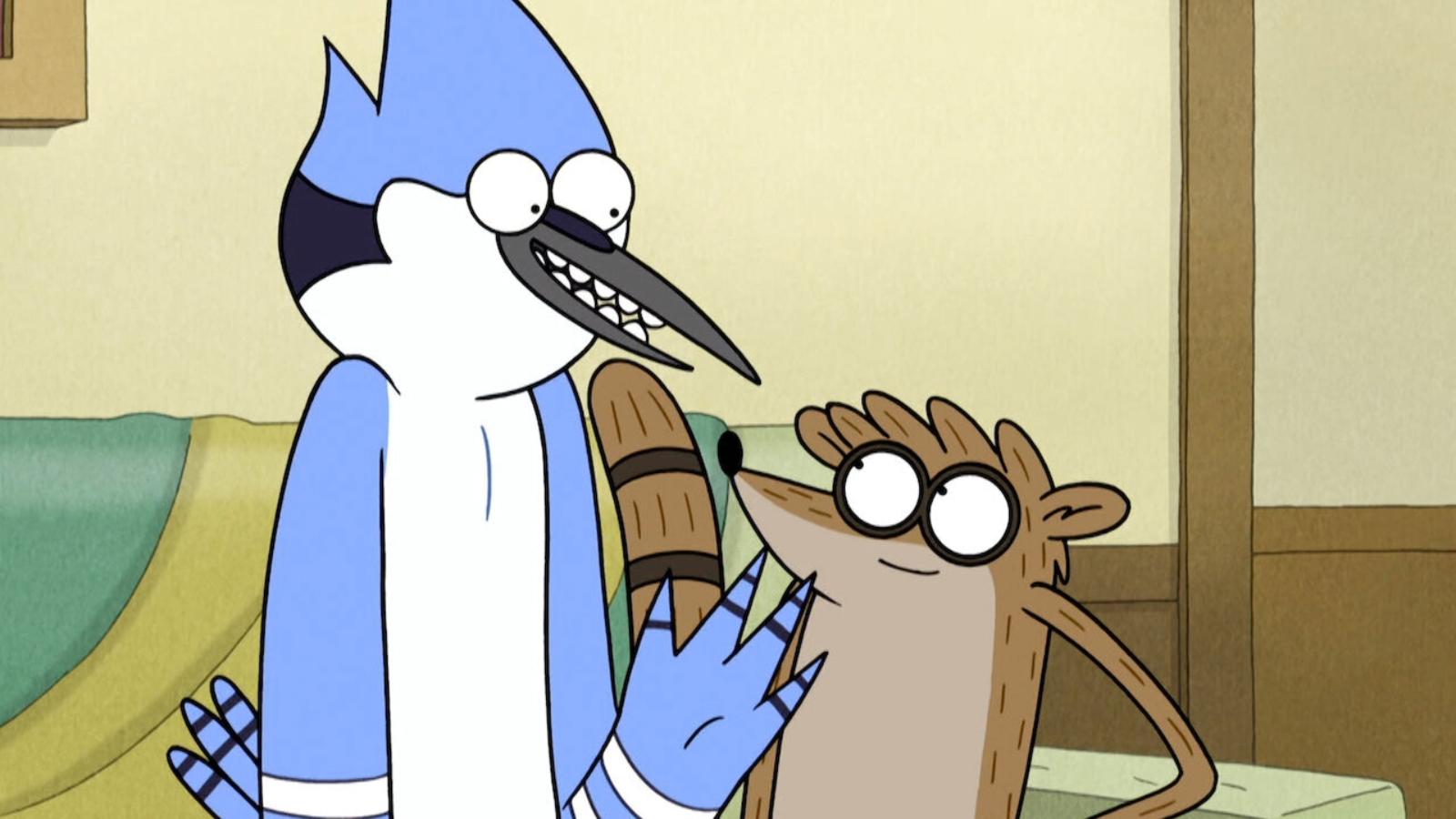 Is Regular Show coming back? Mordecai and Rigby in Regular Show