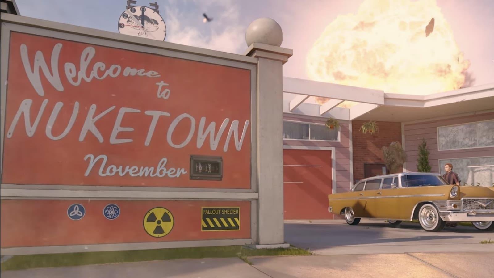 Nuketown teaser image in Black Ops 6