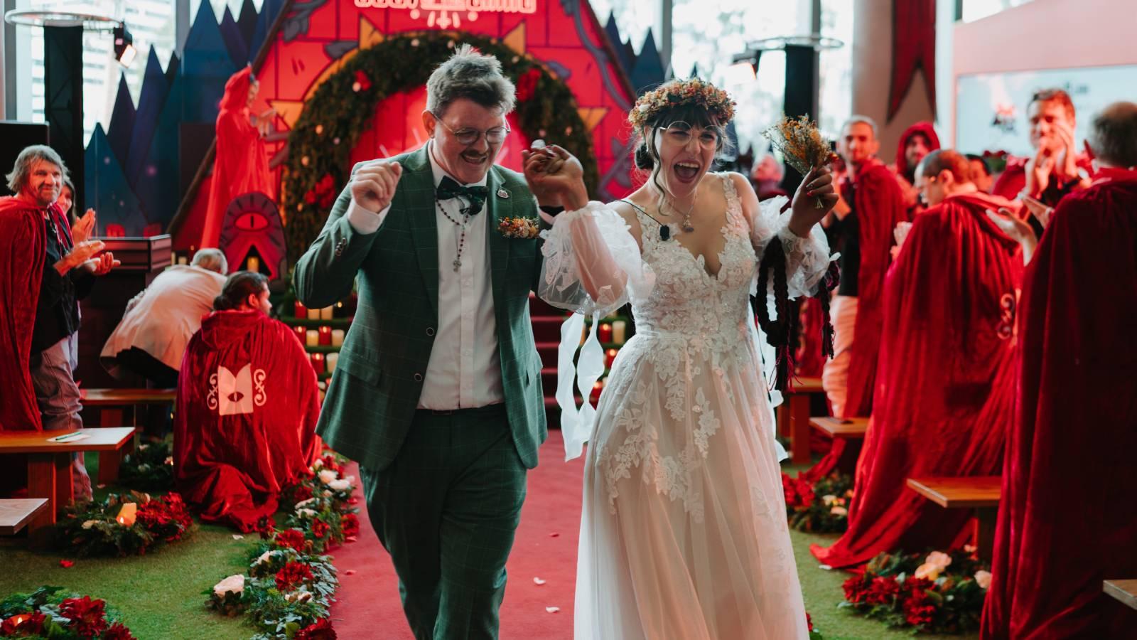 Cult of the Lamb wedding at PAX Australia