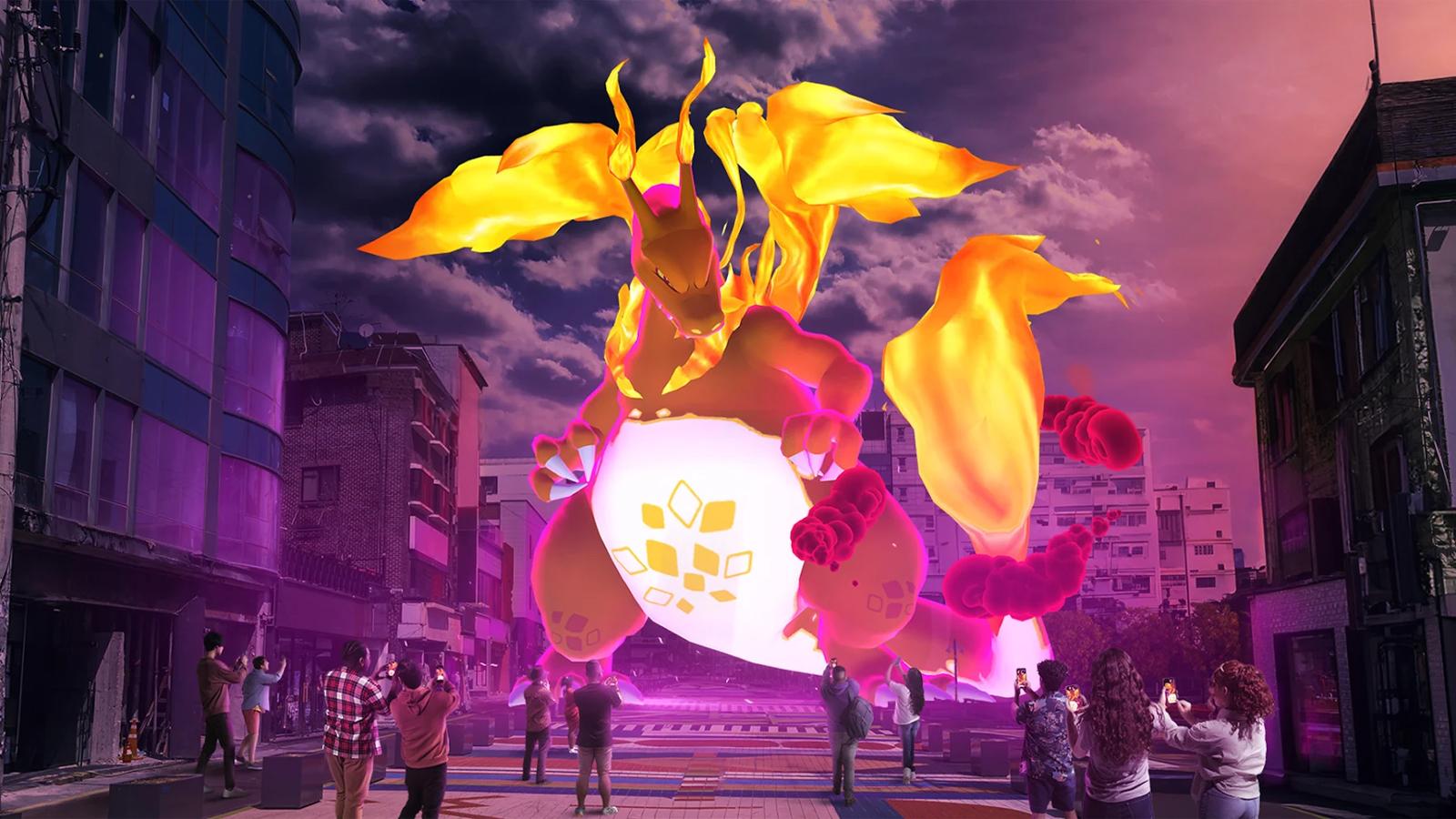 pokemon go gigantamax charizard