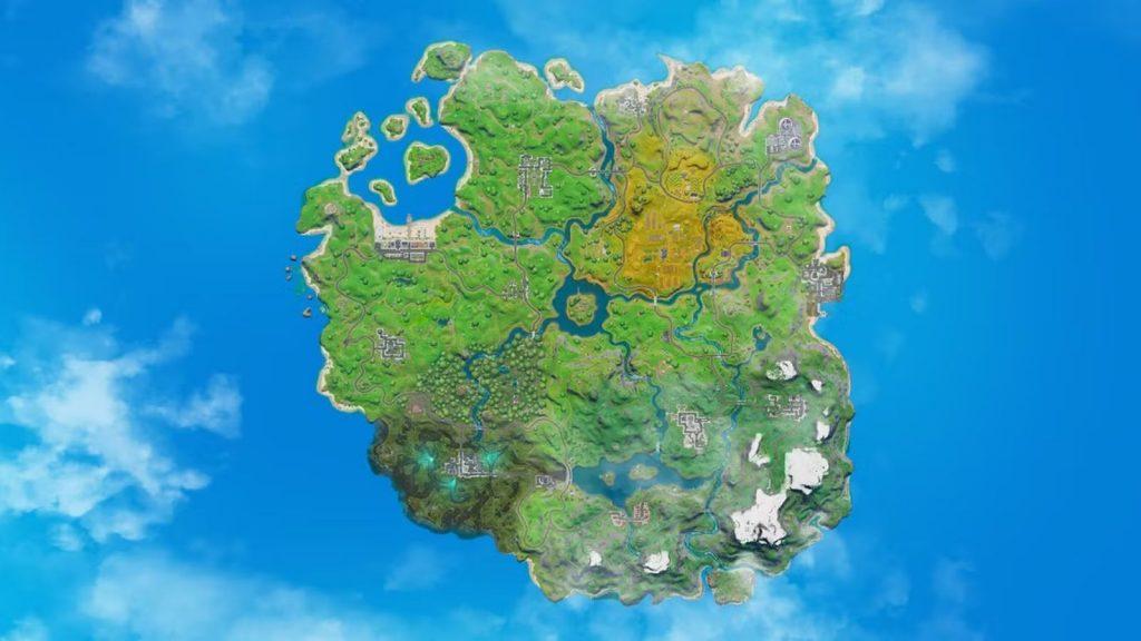 Fortnite Chapter 2 map