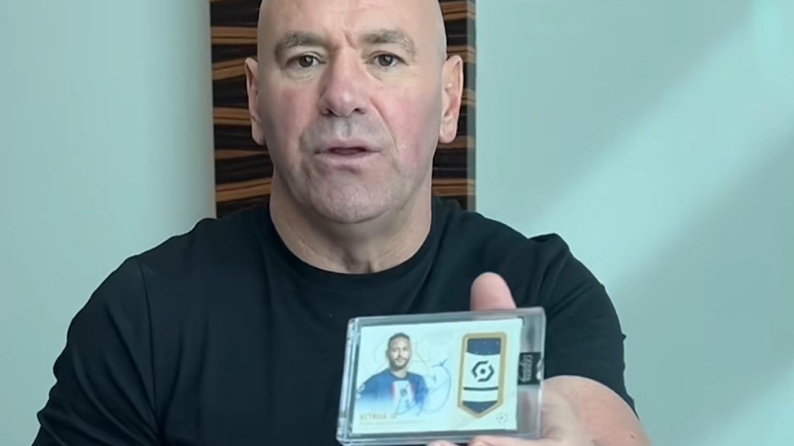 dana white pulls Neymar card